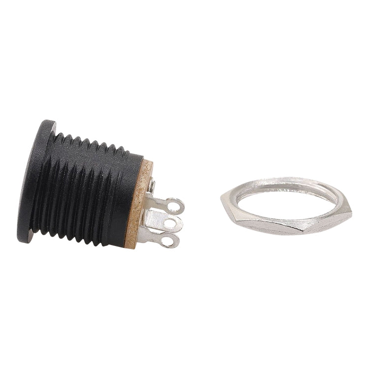2.1mm DC Jack Adapter with Screw Thread (10 Pcs in One Package, the Price is for 10 Pcs)