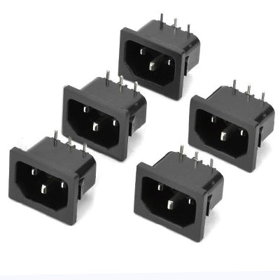AC 250V 10A Power Jack Sockets (5 Pcs in One Package, the Price is for 5 Pcs)