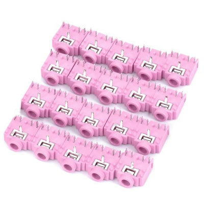 3.5mm Jack Socket Stereo Audio Connectors (20 Pcs in One Package, the Price is for 20 Pcs)