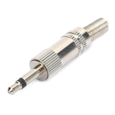 JL0029 3.5mm Audio Jack Connector (20 Pcs in One Package, the Price is for 20 Pcs)(Silver)