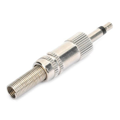 JL0029 3.5mm Audio Jack Connector (20 Pcs in One Package, the Price is for 20 Pcs)(Silver)