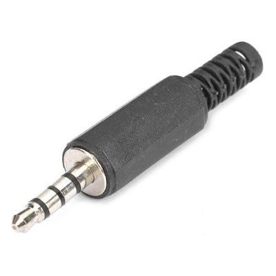 JL0033 3.5mm Headset Audio Jack TRRS Connector (20 Pcs in One Package, the Price is for 20 Pcs)(Black)