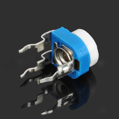 10 pcs 0.1W 50V Horizontal 102 1K Ohm Adjustable Resistor