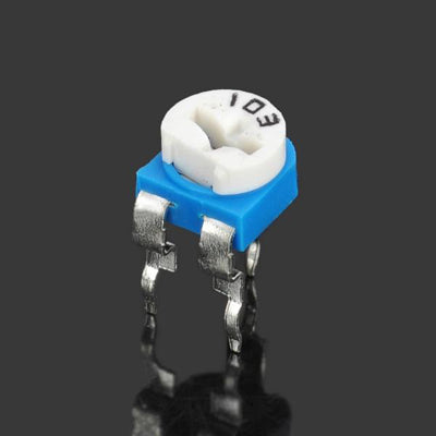 0.1W 50V Horizontal 103 10K Ohm Adjustable Resistor (10 Pcs in One Package, the Price is for 10 Pcs)