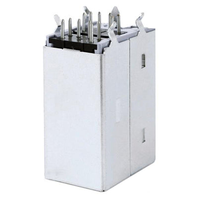 Double Layer Mini DIN 6-Pin Connector for Computer (5 Pcs in One Package, the Price is for 5 Pcs)