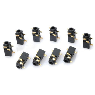 2.5mm Stereo Audio Jack (10 Pcs in One Package, the Price is for 10 Pcs)