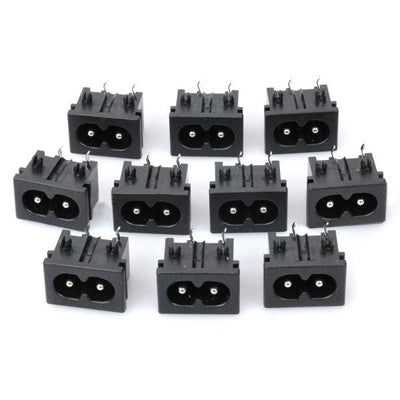 AC 250V Power Socket Inlet (10 Pcs in One Package, the Price is for 10 Pcs)