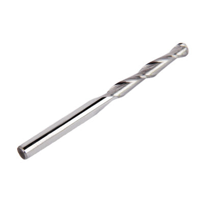 2QX3.20 1/8 2 Flute Carbide Ball Nose End Mills CEL 20mm(10 Pcs in One Package, the Price is for 10 Pcs)