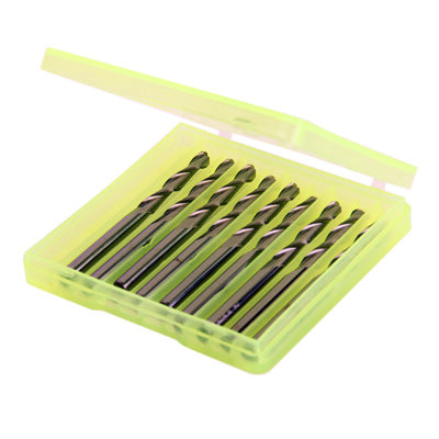 2QX3.20 1/8 2 Flute Carbide Ball Nose End Mills CEL 20mm(10 Pcs in One Package, the Price is for 10 Pcs)