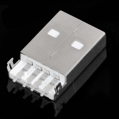 USB 4-Pin Male Type A Socket Connector (10 Pcs in One Package, the Price is for 10 Pcs)