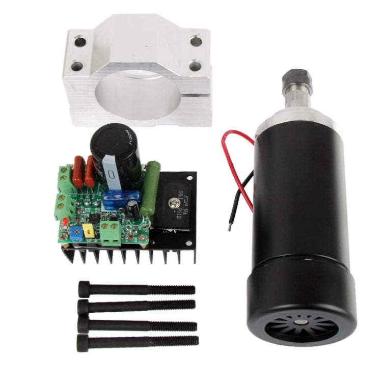 400W CNC Spindle Motor Kits PWM Speed Controller With Mount Bracket