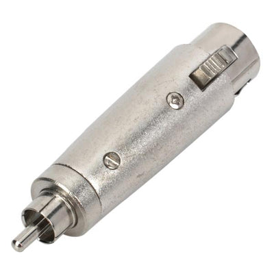 RCA Male to XLR Female Converters Adapter (5 Pcs in One Package, the Price is for 5 Pcs)