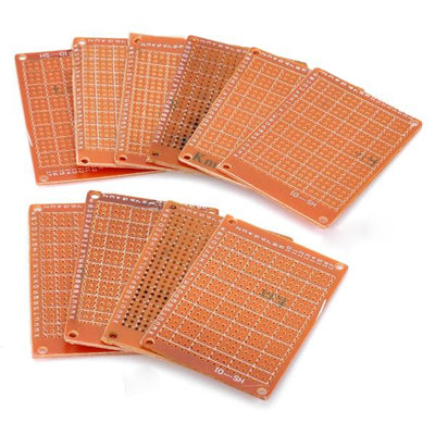 Electrical Bakelite Circuit Board, Size: 7.2 x 5cm (10 Pcs in One Package, the Price is for 10 Pcs)