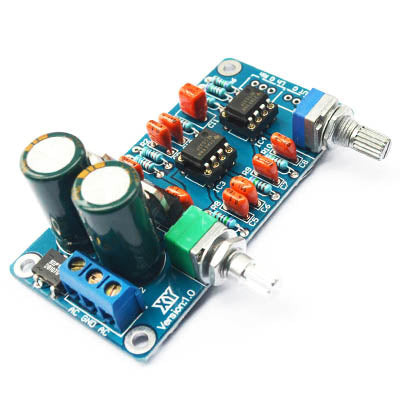 Dual NE5532 Subwoofer Processing Circuit Low Pass Filter Circuit Board Kit