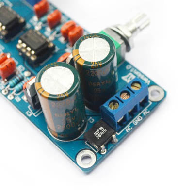 Dual NE5532 Subwoofer Processing Circuit Low Pass Filter Circuit Board Kit