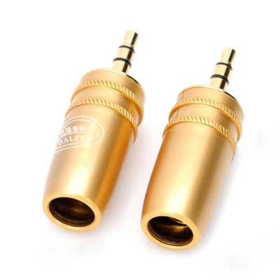 3.5mm Stereo Audio Plug Connector Adapter (2 Pcs in One Package, the Price is for 2 Pcs)