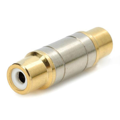 RCA Female to Female Connectors (10 Pcs in One Package, the Price is for 10 Pcs)
