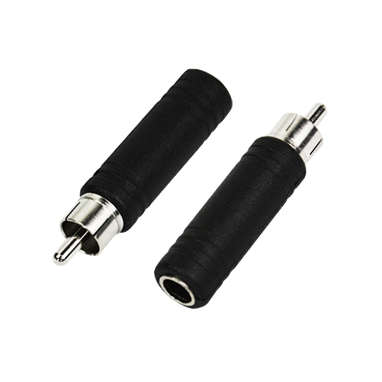 RCA Male to 6.3mm Female Adapters (10 Pcs in One Package, the Price is for 10 Pcs)