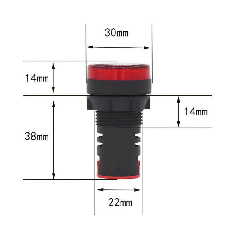 24V AD16-22D / S 22mm LED Signal Indicator Light Lamp