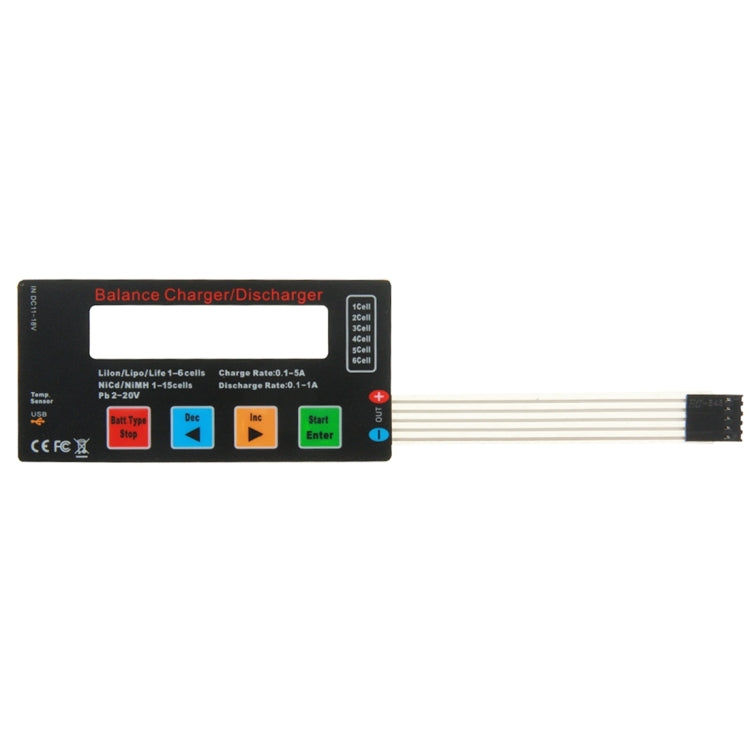 10 PCS 1*4 Matrix 4 Keys Membrane Switch Keypad, Left and Right Arrow Indication