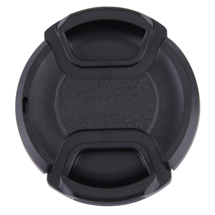 52mm Center Pinch Camera Lens Cap for Nikon(Black)