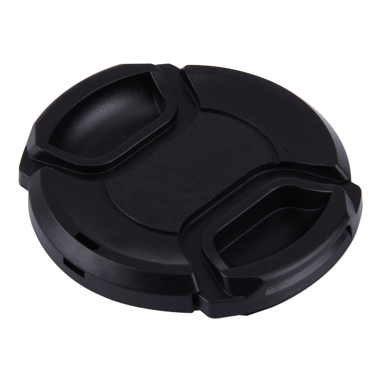 52mm Center Pinch Camera Lens Cap for Nikon(Black)