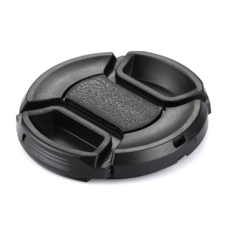 52mm Center Pinch Camera Lens Cap(Black)