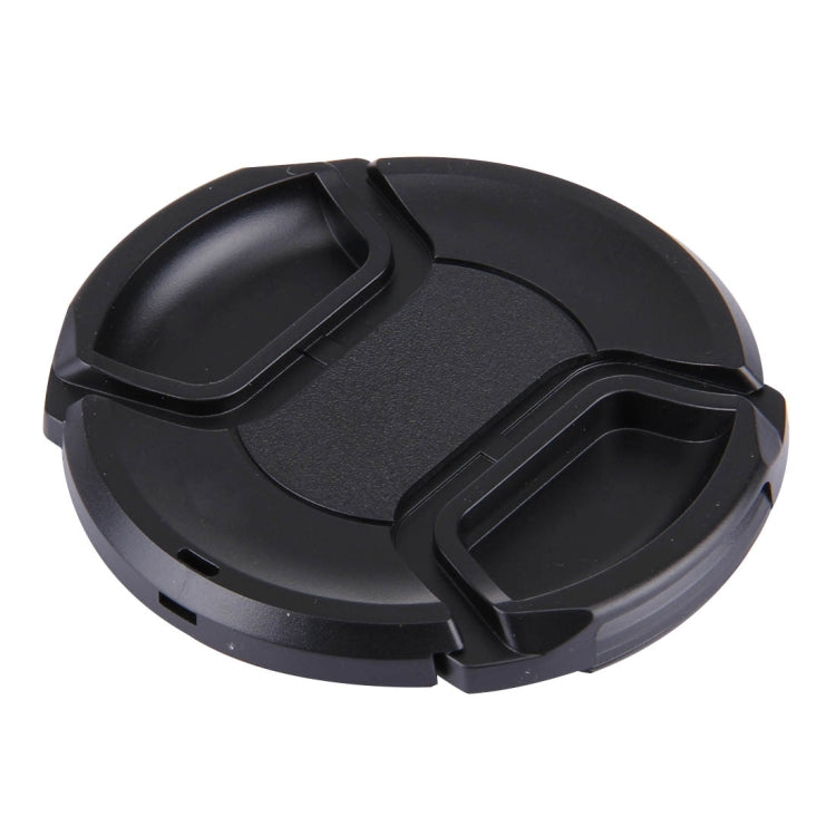 67mm Center Pinch Camera Lens Cap(Black)