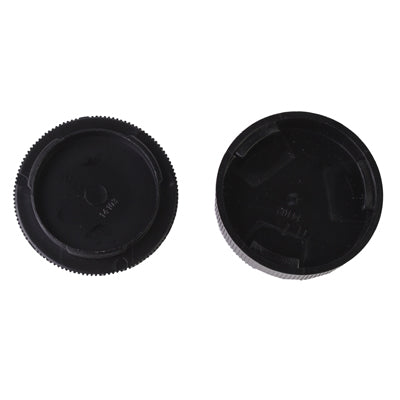 Camera Body Cover & Rear Lens Cap for Leica R(Black)