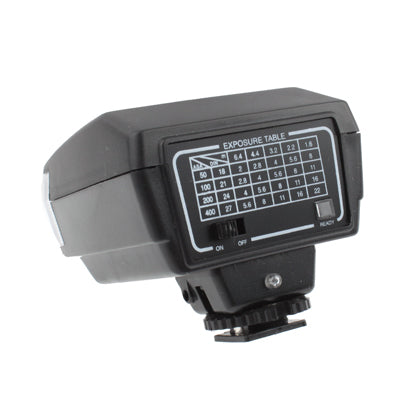Universal Hot Shoe Camera Electronic Flash with PC Sync Port (BY-18)(Black)