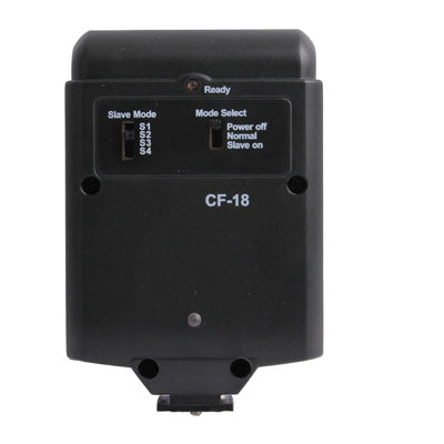 Godox Professional Digital Slave Flash with HotShoe Speedlite Bracket (CF-18)(Black)