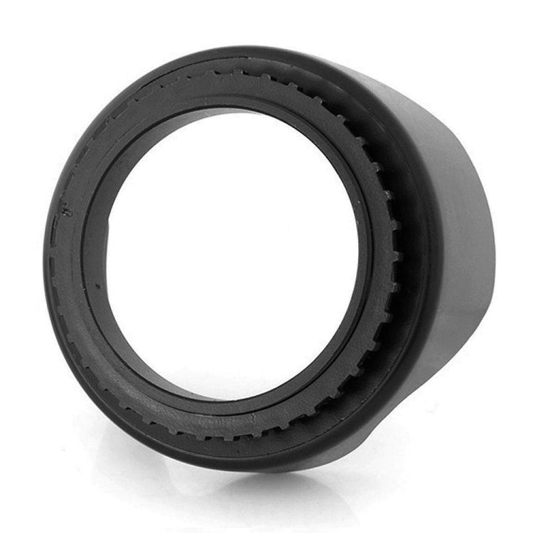 58mm Lens Hood for Cameras(Screw Mount)(Black)