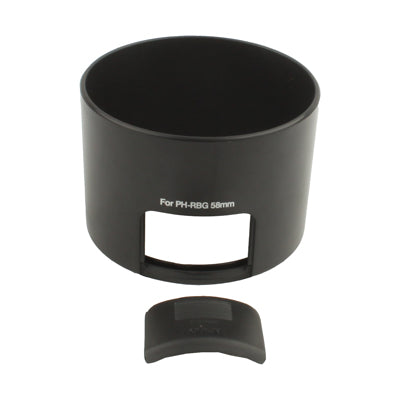 58mm Lens Hood for Pentax PH-RBG(Black)