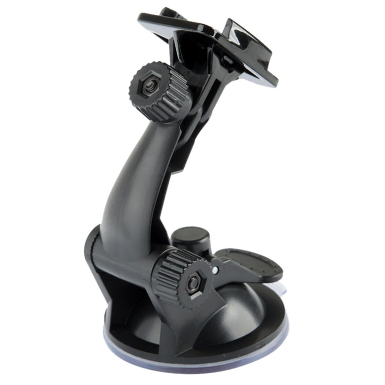 ST-17 Car Mount Dashboard & Windshield Vacuum Suction Cup for GoPro Hero11 Black / HERO10 Black /9 Black /8 Black /7 /6 /5 /5 Session /4 Session /4 /3+ /3 /2 /1, DJI Osmo Action and Other Action Cameras(Black)