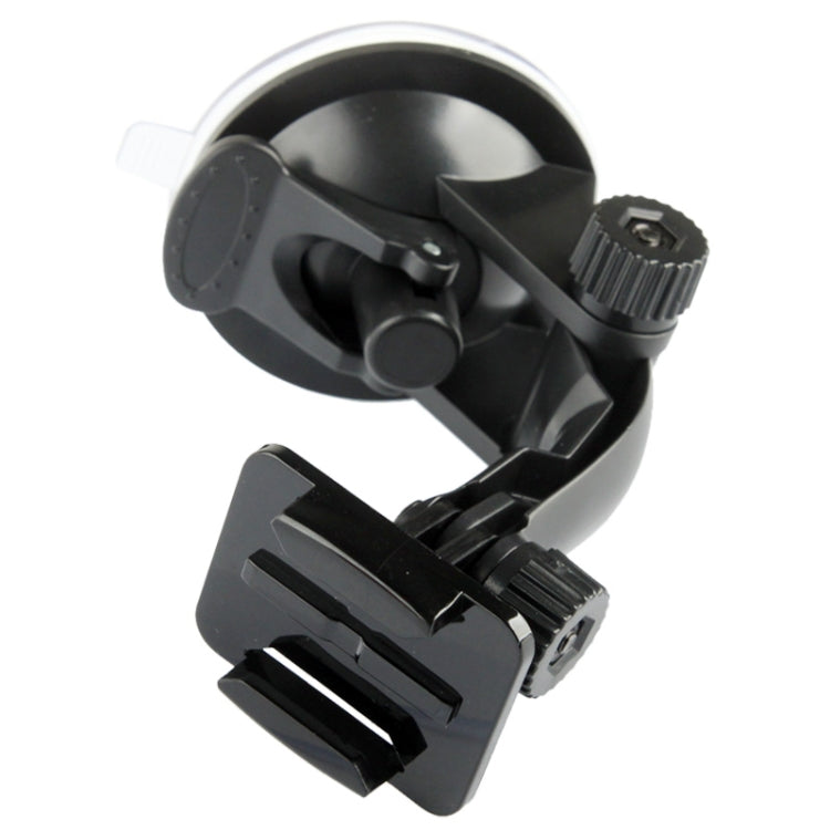 ST-17 Car Mount Dashboard & Windshield Vacuum Suction Cup for GoPro Hero11 Black / HERO10 Black /9 Black /8 Black /7 /6 /5 /5 Session /4 Session /4 /3+ /3 /2 /1, DJI Osmo Action and Other Action Cameras(Black)