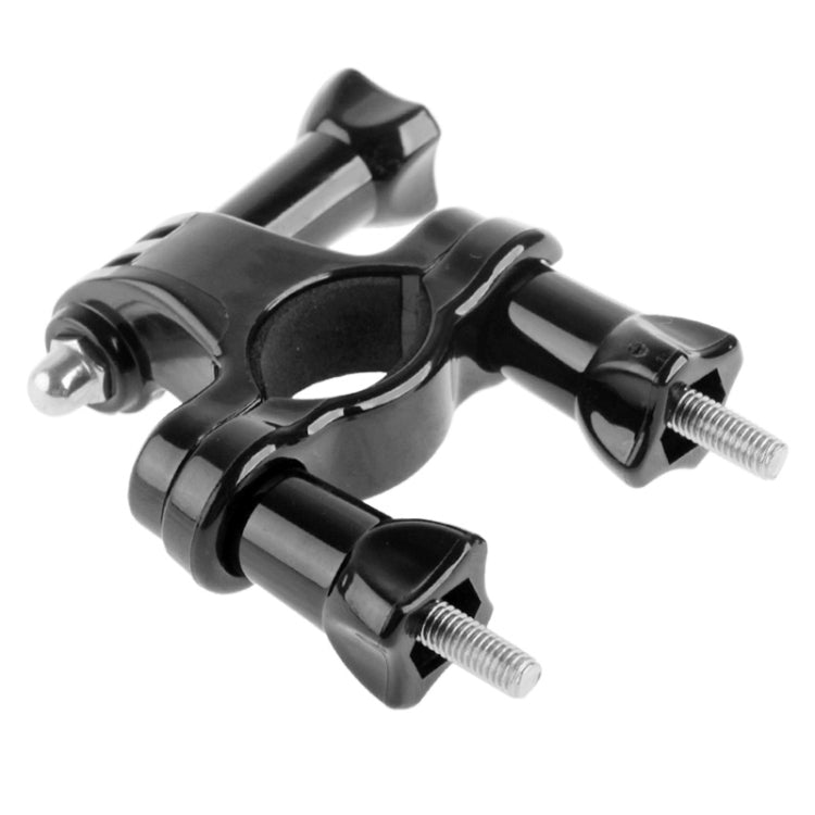 ST-01 Bicycle Bike Ride Handlebar / Seatpost Pole Mount for GoPro Hero11 Black / HERO10 Black /9 Black /8 Black /7 /6 /5 /5 Session /4 Session /4 /3+ /3 /2 /1, DJI Osmo Action and Other Action Cameras(Black)