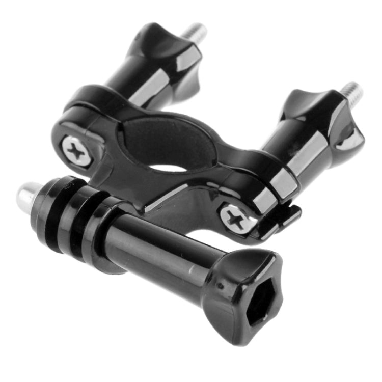 ST-01 Bicycle Bike Ride Handlebar / Seatpost Pole Mount for GoPro Hero11 Black / HERO10 Black /9 Black /8 Black /7 /6 /5 /5 Session /4 Session /4 /3+ /3 /2 /1, DJI Osmo Action and Other Action Cameras(Black)