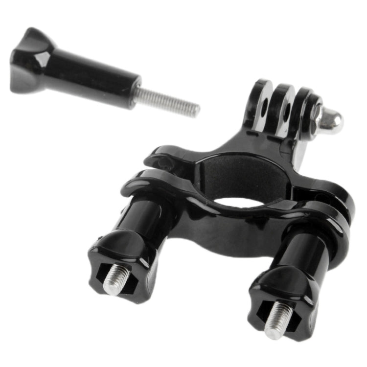 ST-01 Bicycle Bike Ride Handlebar / Seatpost Pole Mount for GoPro Hero11 Black / HERO10 Black /9 Black /8 Black /7 /6 /5 /5 Session /4 Session /4 /3+ /3 /2 /1, DJI Osmo Action and Other Action Cameras(Black)