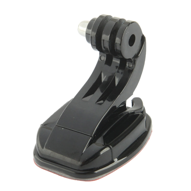 ST-57 J-Hook Buckle Mount + Sticker + Flat Surface for GoPro Hero11 Black / HERO10 Black /9 Black /8 Black /7 /6 /5 /5 Session /4 Session /4 /3+ /3 /2 /1, DJI Osmo Action and Other Action Cameras