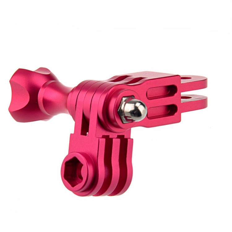 Aluminum Mount three-way Pivot Arm Set for GoPro Hero11 Black / HERO10 Black /9 Black /8 Black /7 /6 /5 /5 Session /4 Session /4 /3+ /3 /2 /1, DJI Osmo Action and Other Action Cameras