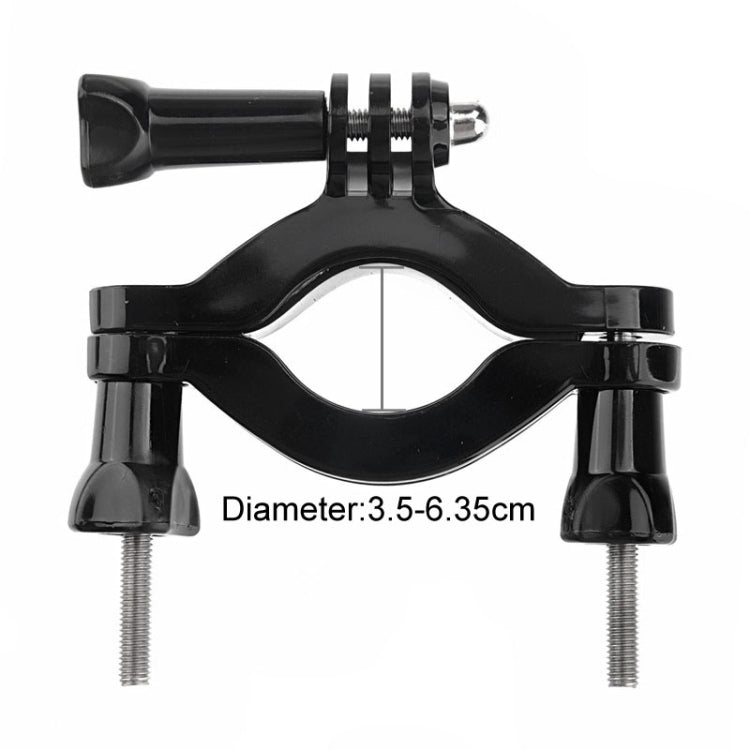 ST-68 Plastic & Metal Large Diameter Pipe Clamp for GoPro HERO4 / 3+ / 3 / 2 / 1(Black)