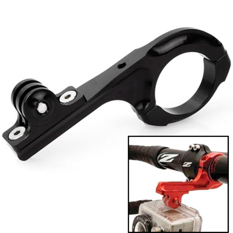 ST-86 Bike Aluminum Handlebar Bar Adapter Pro Mount for GoPro Hero11 Black / HERO10 Black /9 Black /8 Black /7 /6 /5 /5 Session /4 Session /4 /3+ /3 /2 /1, DJI Osmo Action and Other Action Cameras(Black)