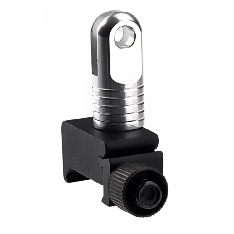 Super Mini Quick Release 20mm Rail Mount for GoPro HERO6 /5 /5 Session /4 Session /4 /3+ /3 /2 /1, Xiaoyi and Other Action Cameras(Black)