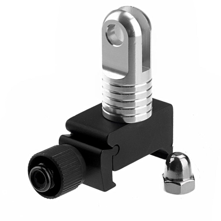 Super Mini Quick Release 20mm Rail Mount for GoPro HERO6 /5 /5 Session /4 Session /4 /3+ /3 /2 /1, Xiaoyi and Other Action Cameras(Black)