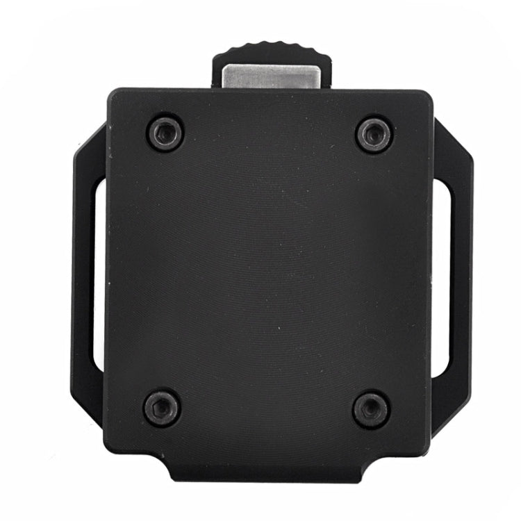 ST-80 Aluminum Helmet Mount Base for GoPro HERO6 /5 /5 Session /4 Session /4 /3+ /3 /2 /1, Xiaoyi and Other Action Cameras(Black)