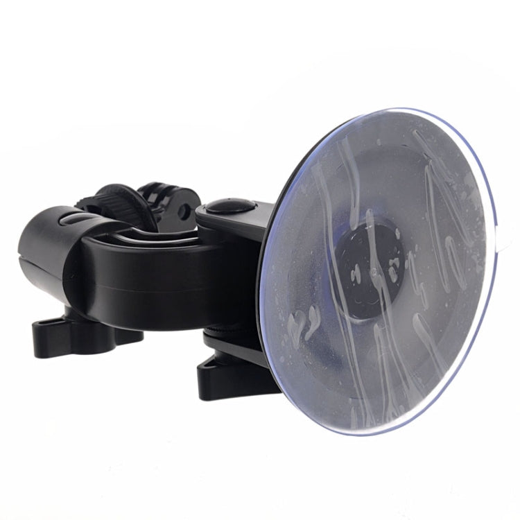 ST-72 9cm Diameter Car Window Plastic Cup Suction Mount + Tripod Holder Gadget for GoPro Hero11 Black / HERO10 Black /9 Black /8 Black /7 /6 /5 /5 Session /4 Session /4 /3+ /3 /2 /1, DJI Osmo Action and Other Action Cameras(Black)