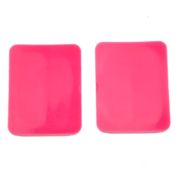 ST-12 2 x Curved Surface Adapters + 2 Adhesive Mount Stickers for GoPro Hero11 Black / HERO10 Black /9 Black /8 Black /7 /6 /5 /5 Session /4 Session /4 /3+ /3 /2 /1, DJI Osmo Action and Other Action Cameras(Pink)