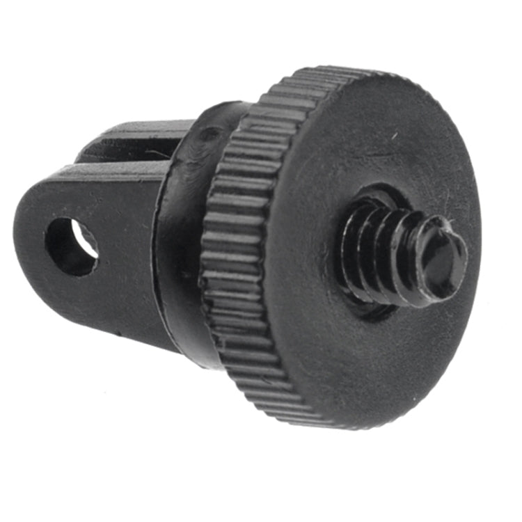 ST-60 Mini Size Tripod Mount Adapter for GoPro Hero11 Black / HERO10 Black /9 Black /8 Black /7 /6 /5 /5 Session /4 Session /4 /3+ /3 /2 /1, DJI Osmo Action and Other Action Cameras(Black)