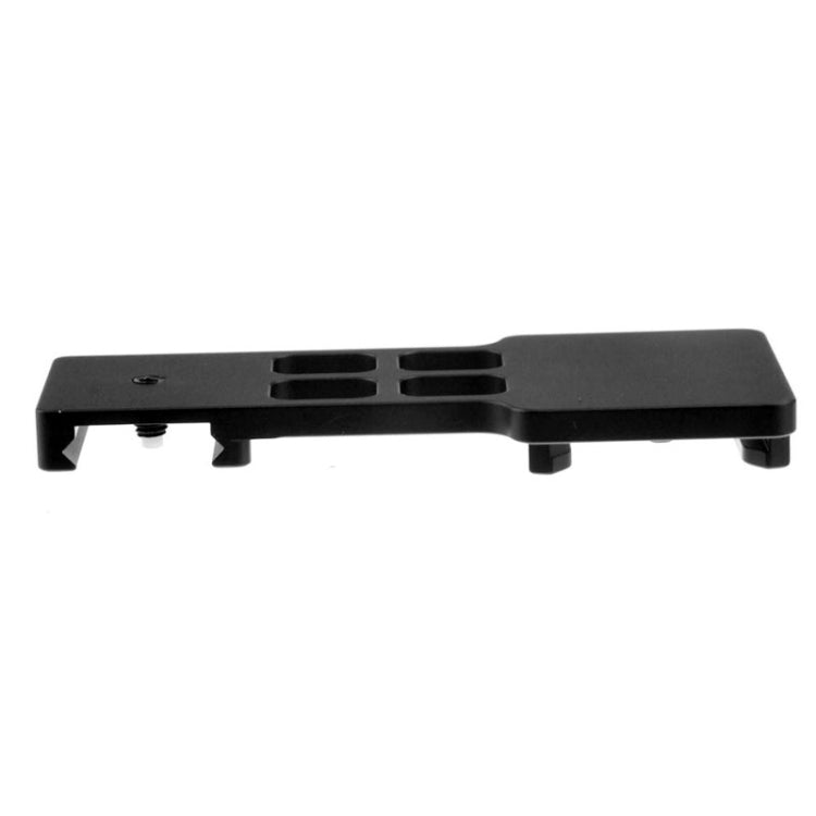 Practical Camera Track Dolly Slider Rail for GoPro HERO6 /5 /5 Session /4 Session /4 /3+ /3 /2 /1, Xiaoyi and Other Action Cameras (ST-78)(Black)