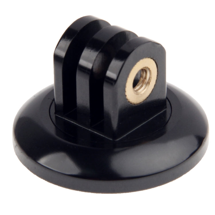 CNC Aluminum Tripod Camera Mount Adapter for GoPro Hero 4 / 3+ / 3 / 2 / 1, SJCAM SJ6000 / SJ5000 / SJ4000(Black)